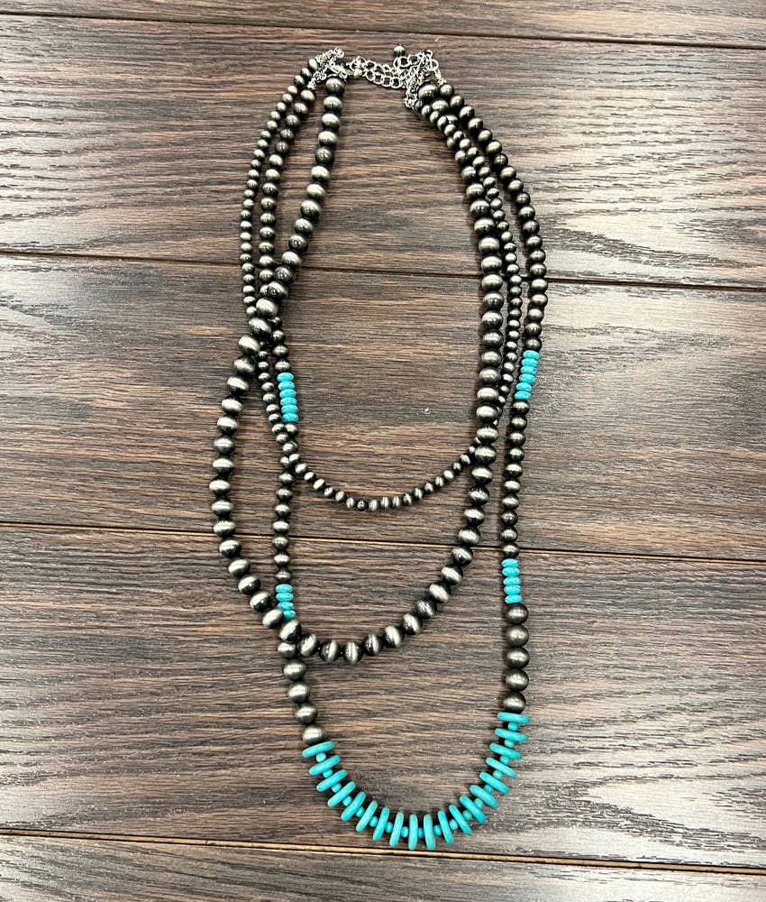 Handmade Navajo Bead Necklace
