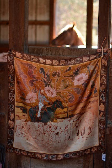 Round Up Silk Wild Rag