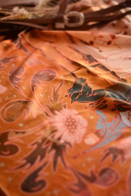 Round Up Silk Wild Rag