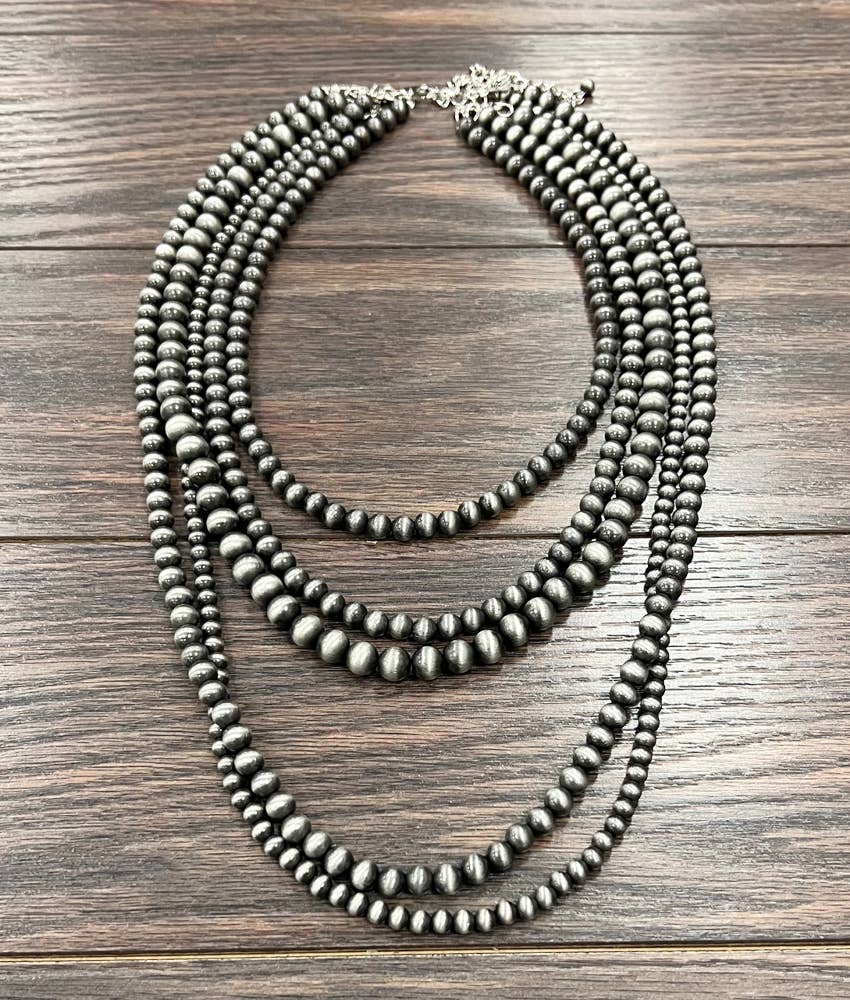 Handmade Navajo Bead Necklace