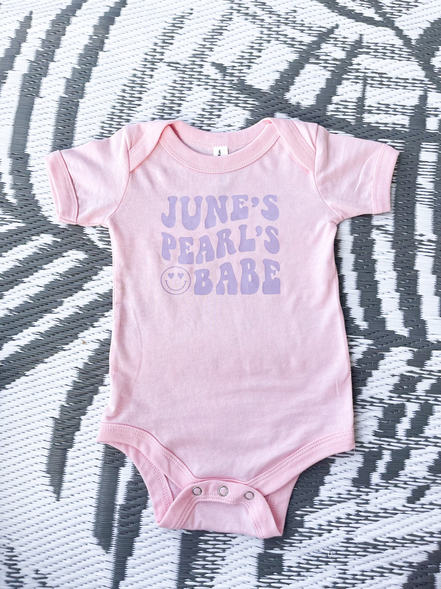 June’s Pearl’s Babe Onesie