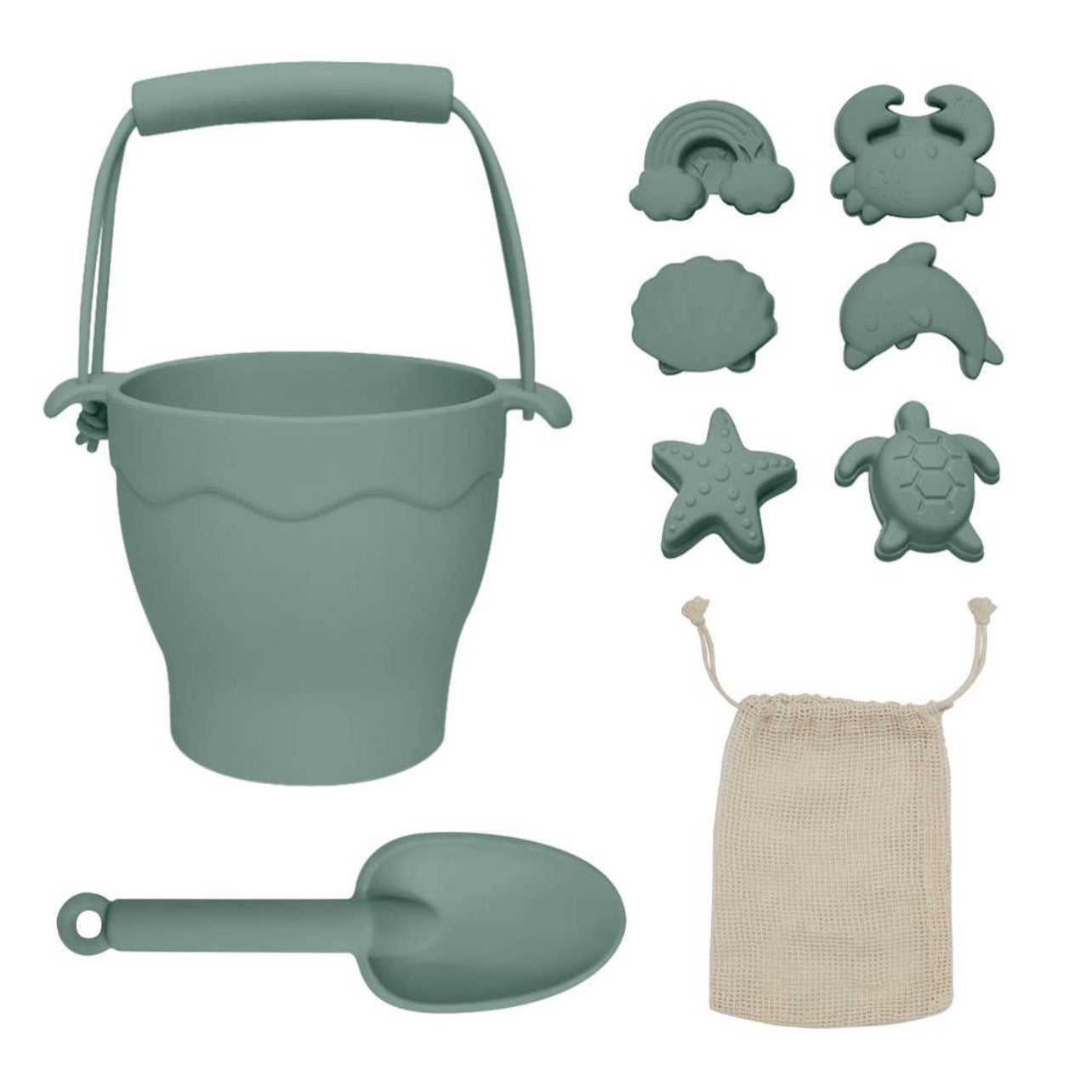 Silicone Bucket Set