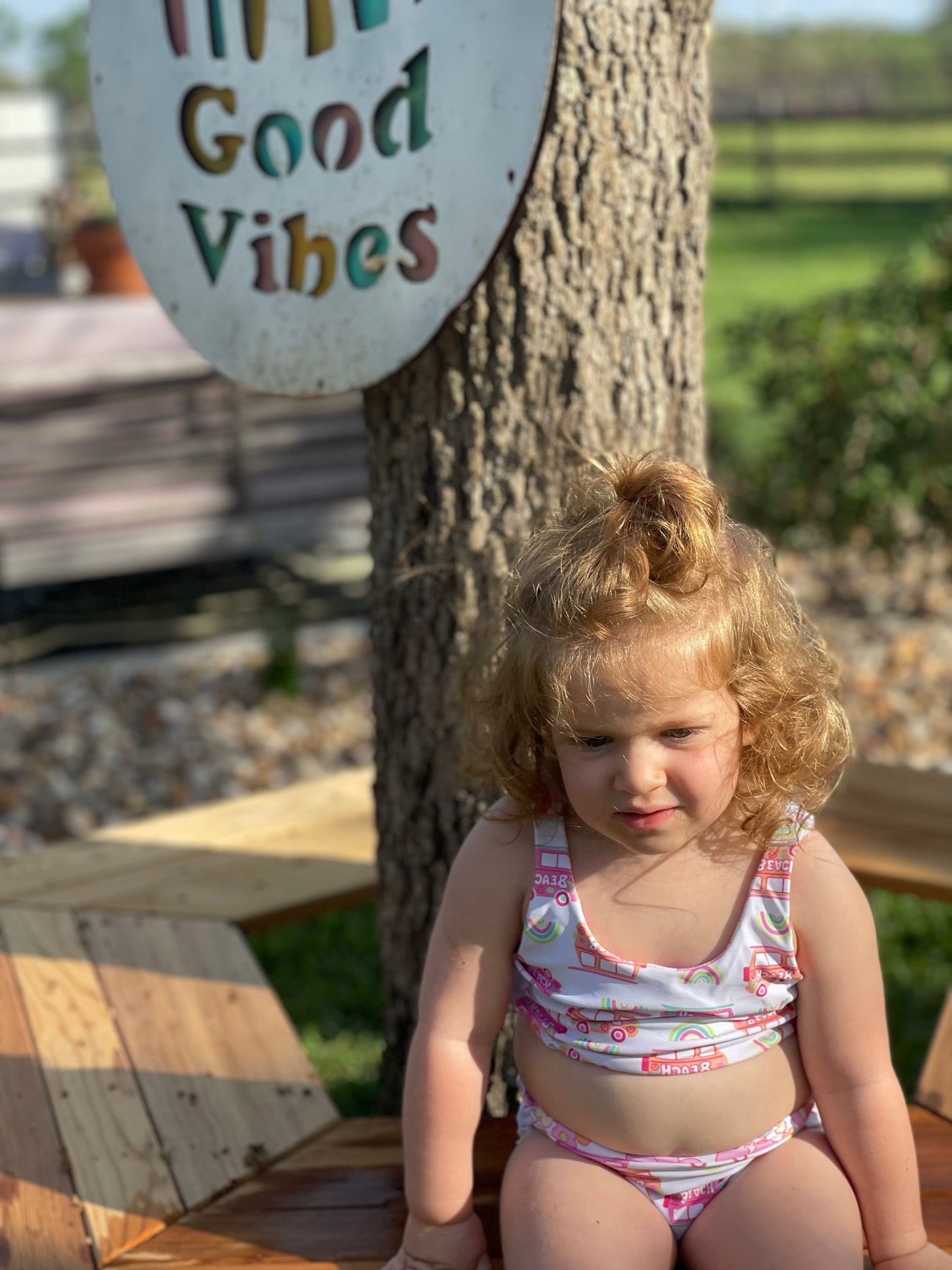 Hippie Camper Beach Swimmy