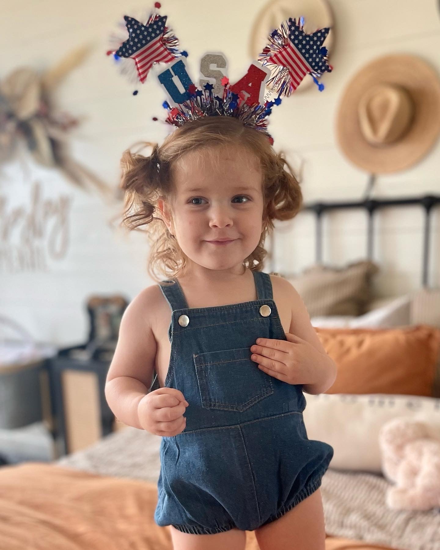 Denim Romper