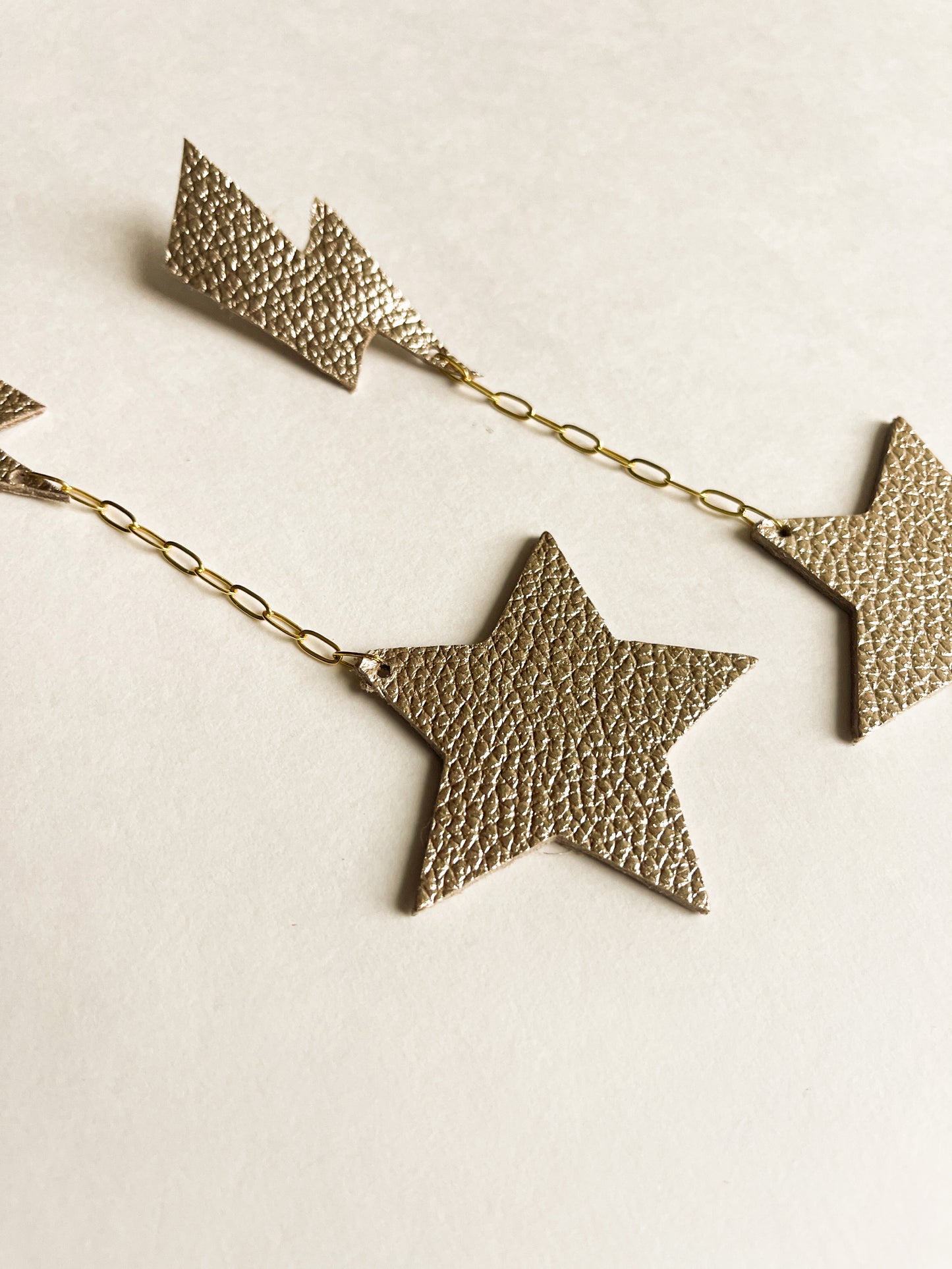 Electric Star Earrings
