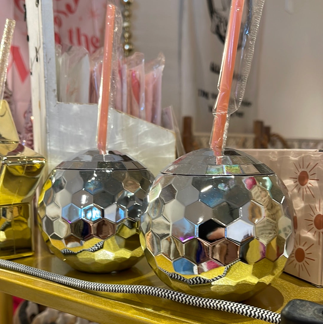 Disco Ball Drink Tumbler
