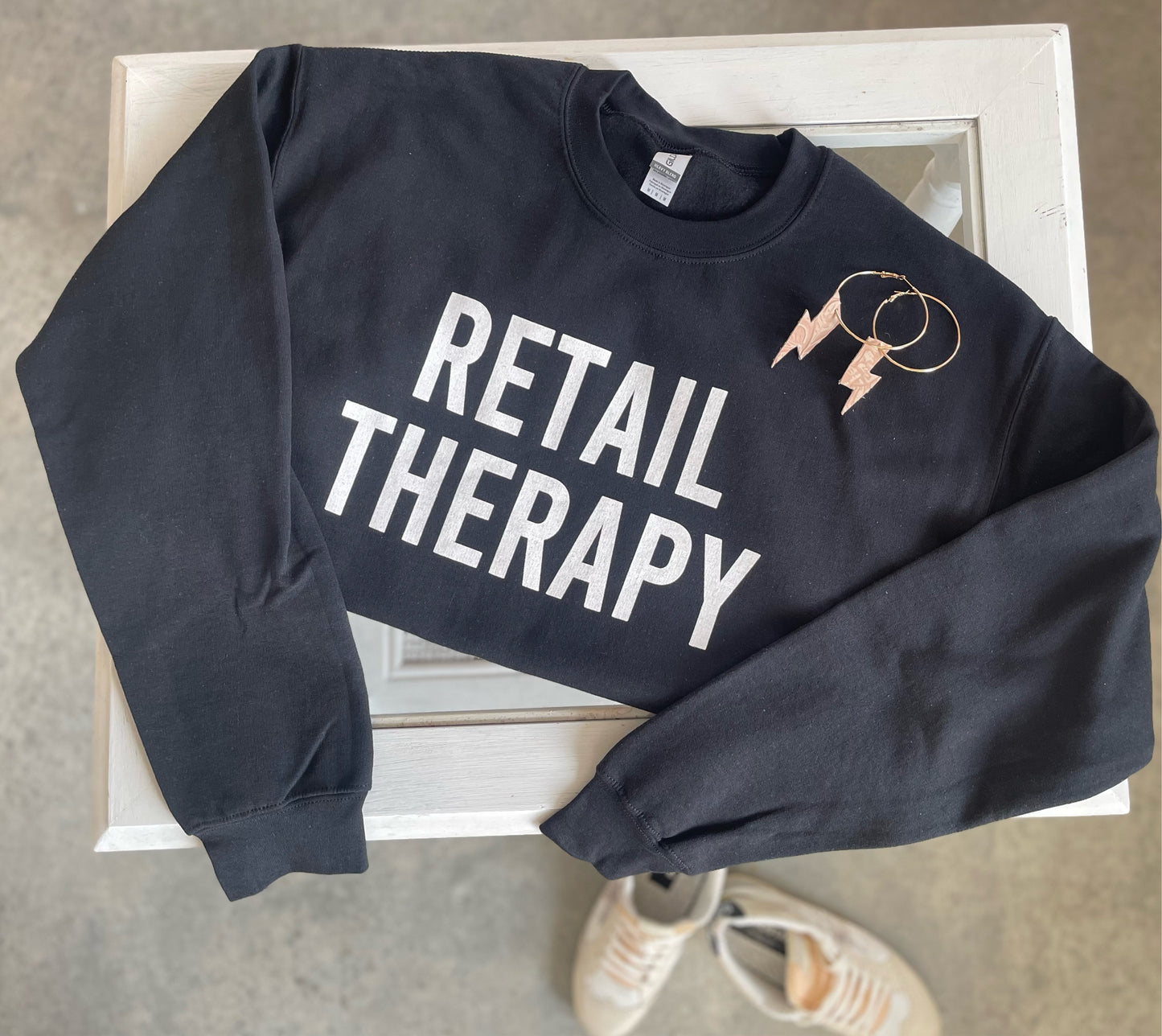 Retail Therapy Sweatshirt