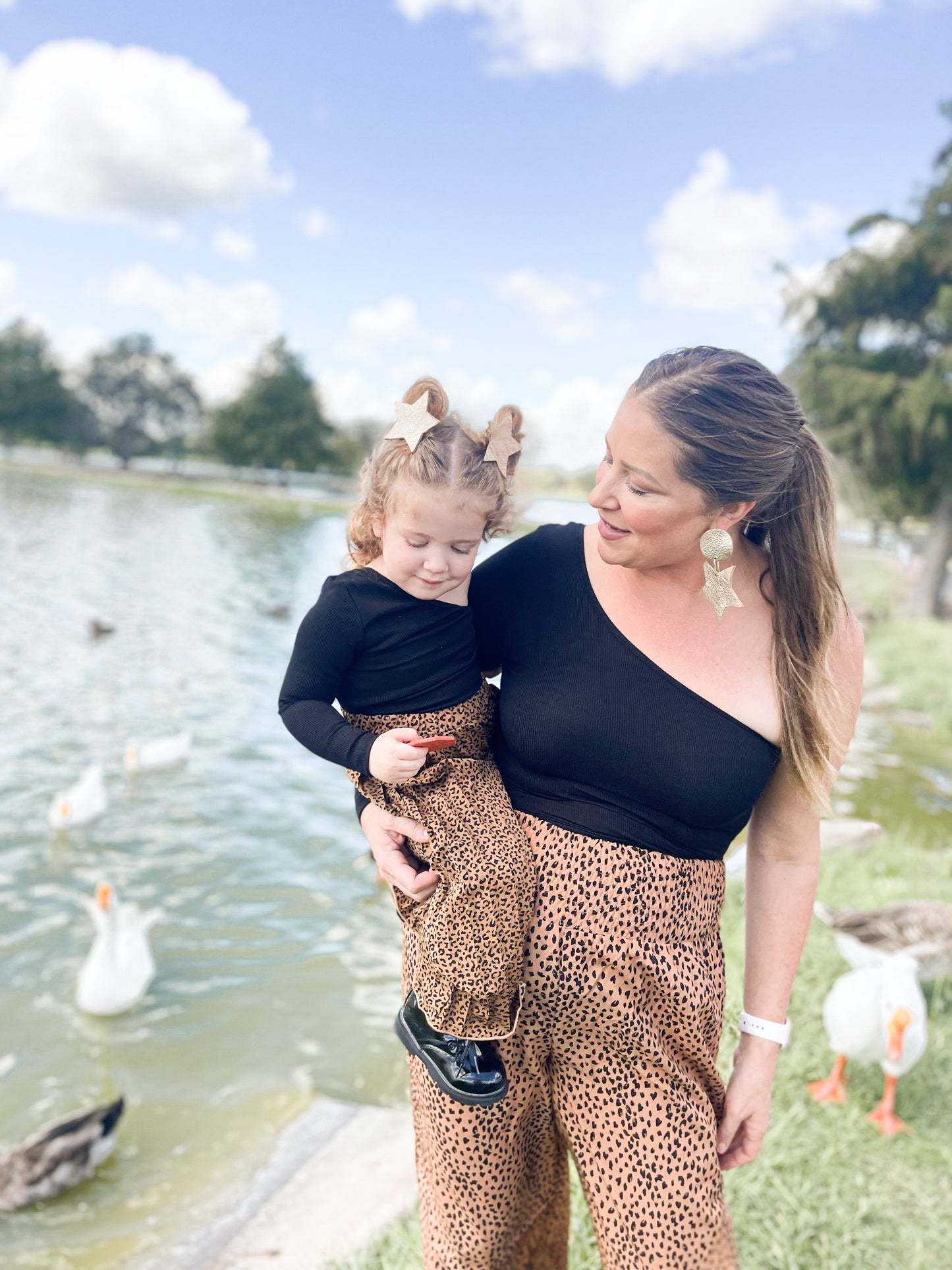 Girls Wild Side Wide Leg Pant