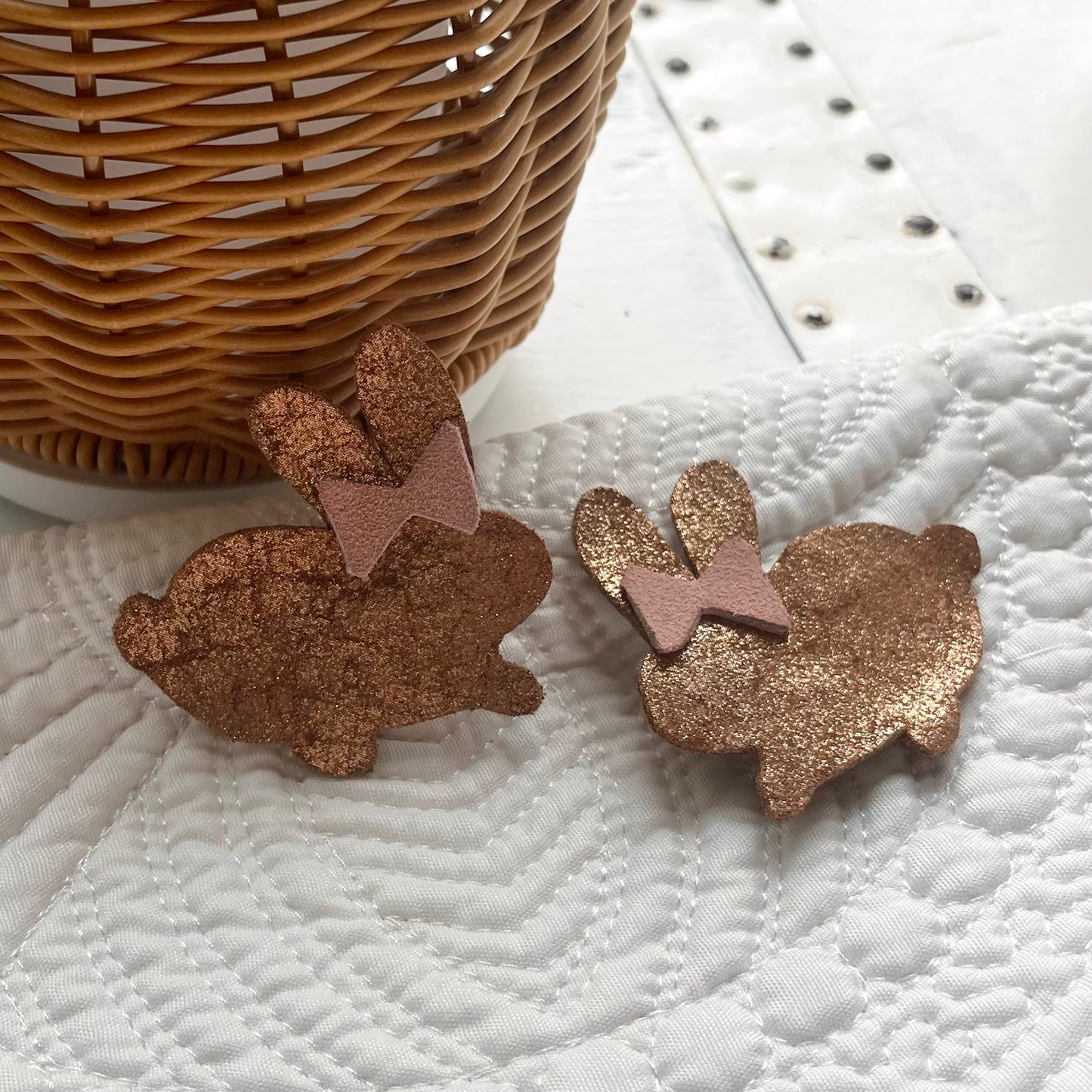 Bunny hair clips