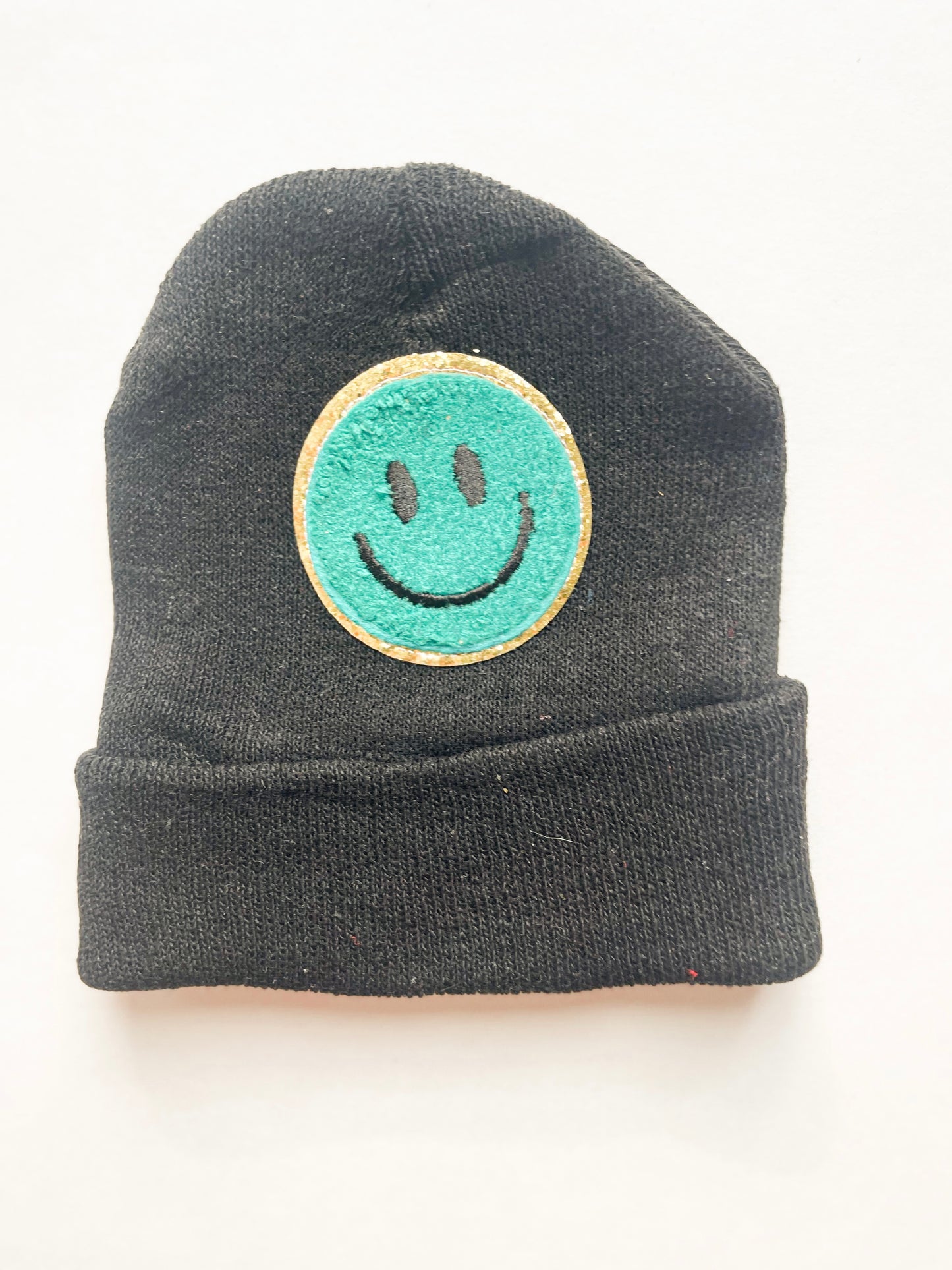 Kids Smiley Face Beanie
