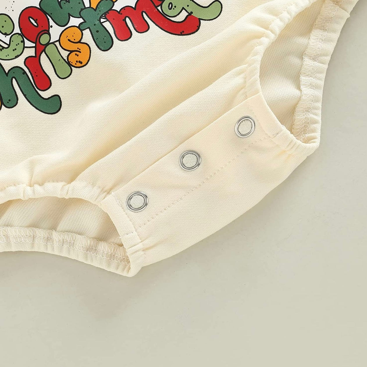 Cowboy Christmas Sweatshirt Romper