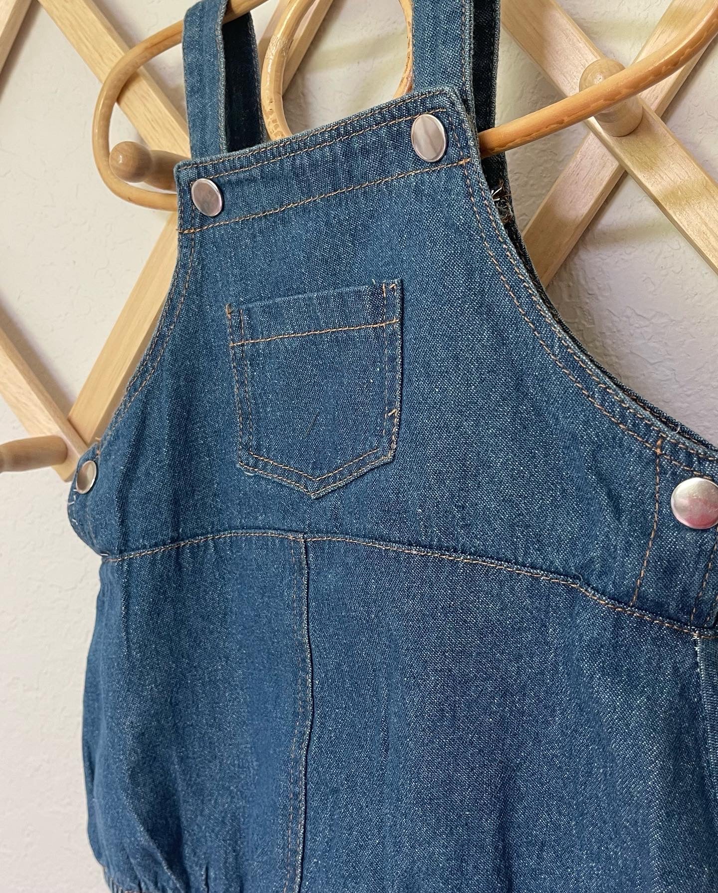 Denim Romper