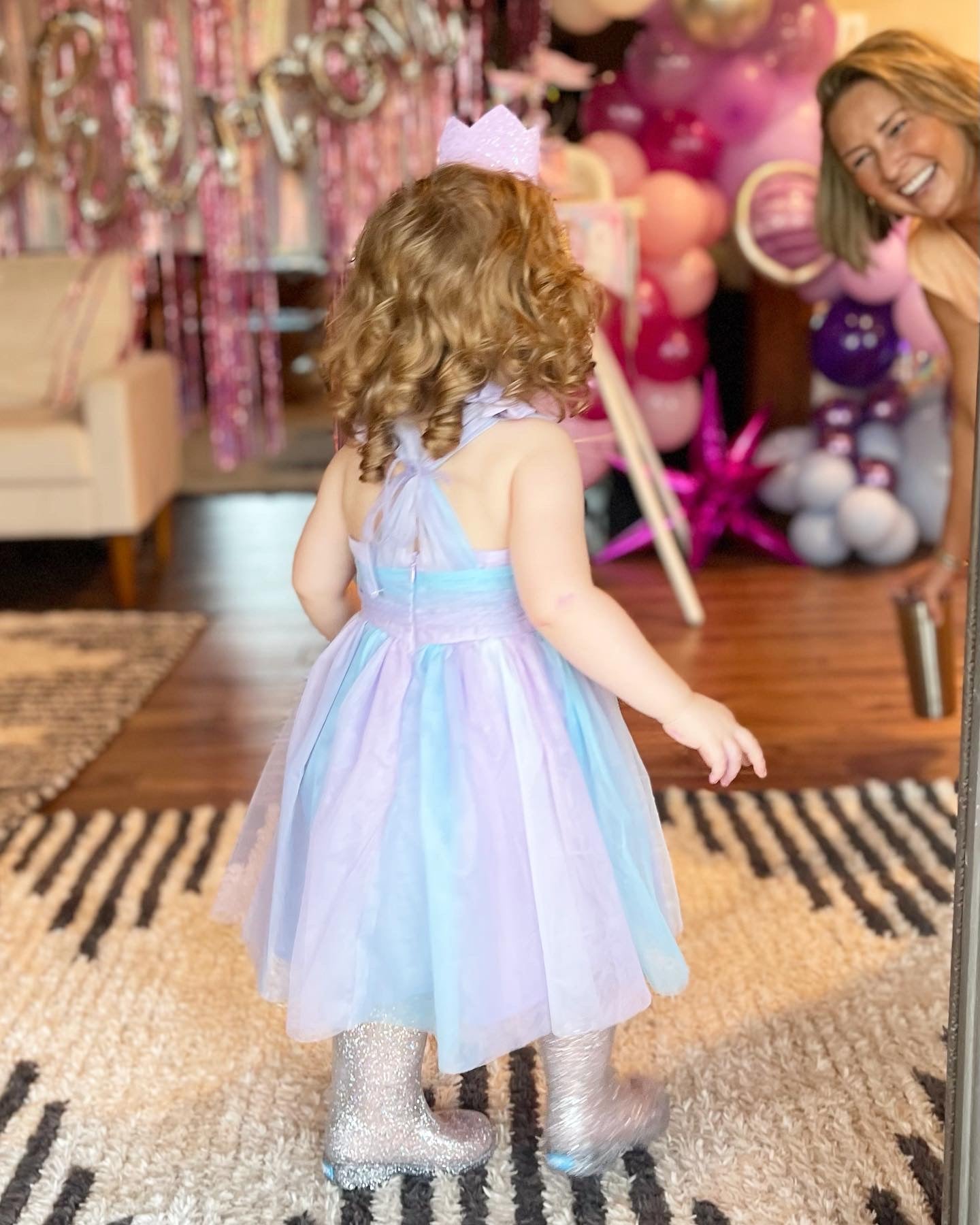 Ombré Tulle Party Dress