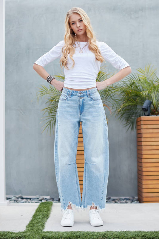 BARREL JEANS