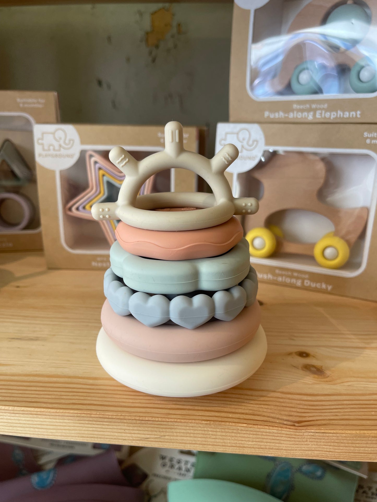 Teether stack