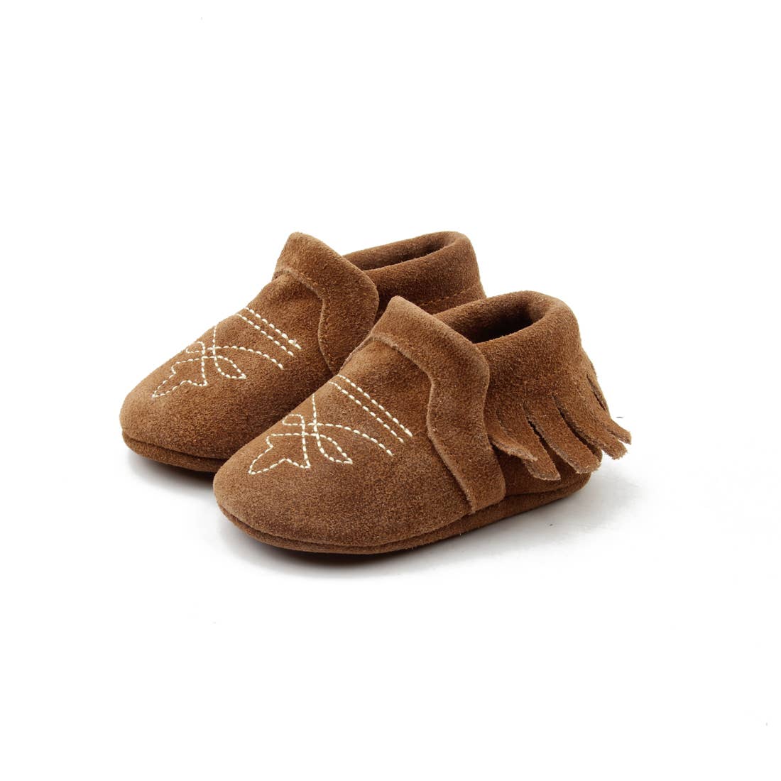 Boot Moccs - Brown Suede