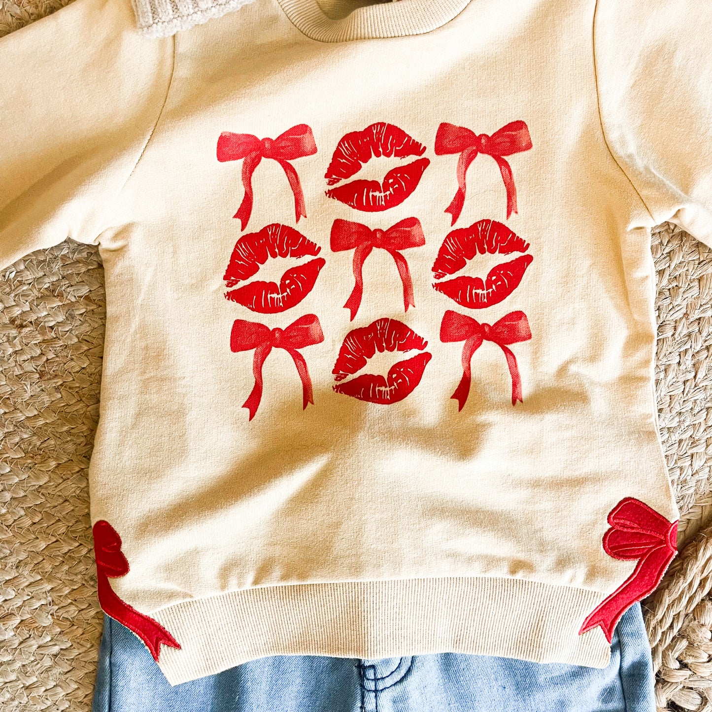 Bows and Kisses Sweater