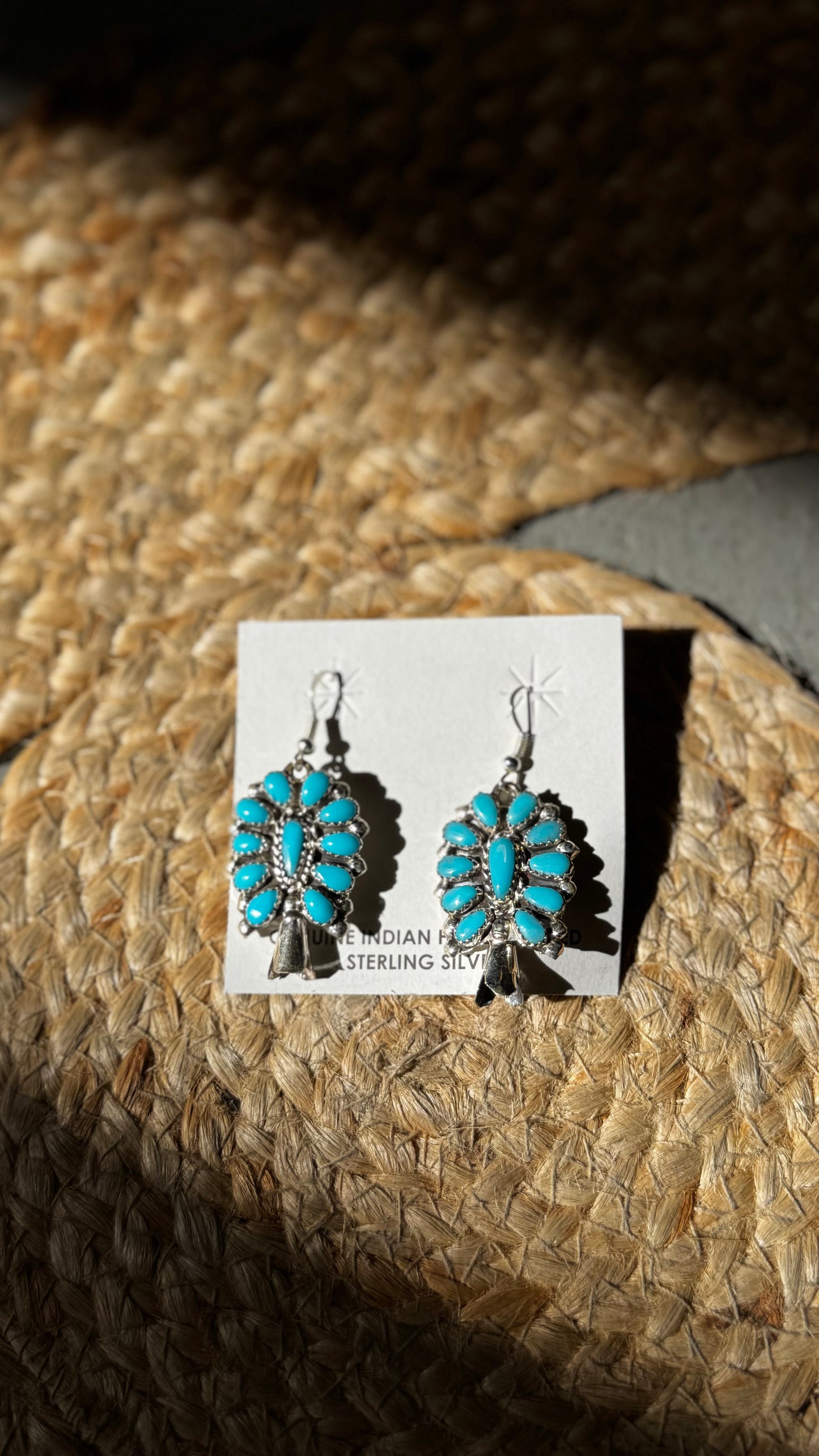Navajo Handmade Turquoise Necklace Set