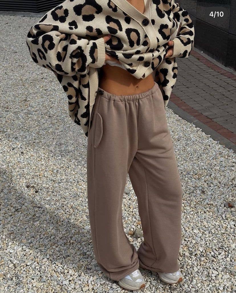 Oversize Leopard Cardigan