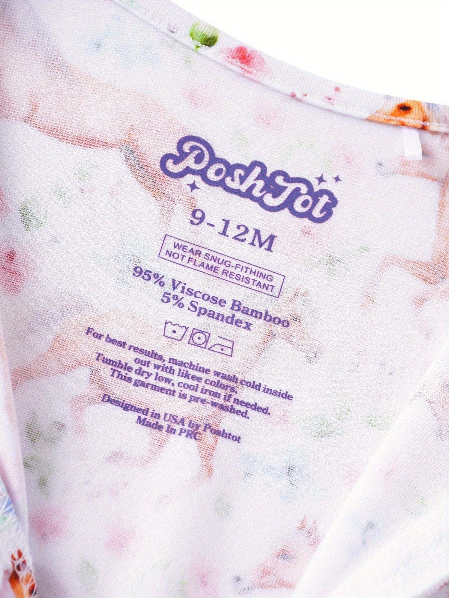 Horse Bamboo Baby Convertible Zippy Romper