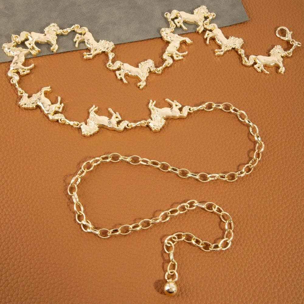 Horse Chain Belt