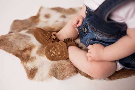 Boot Moccs - Brown Suede