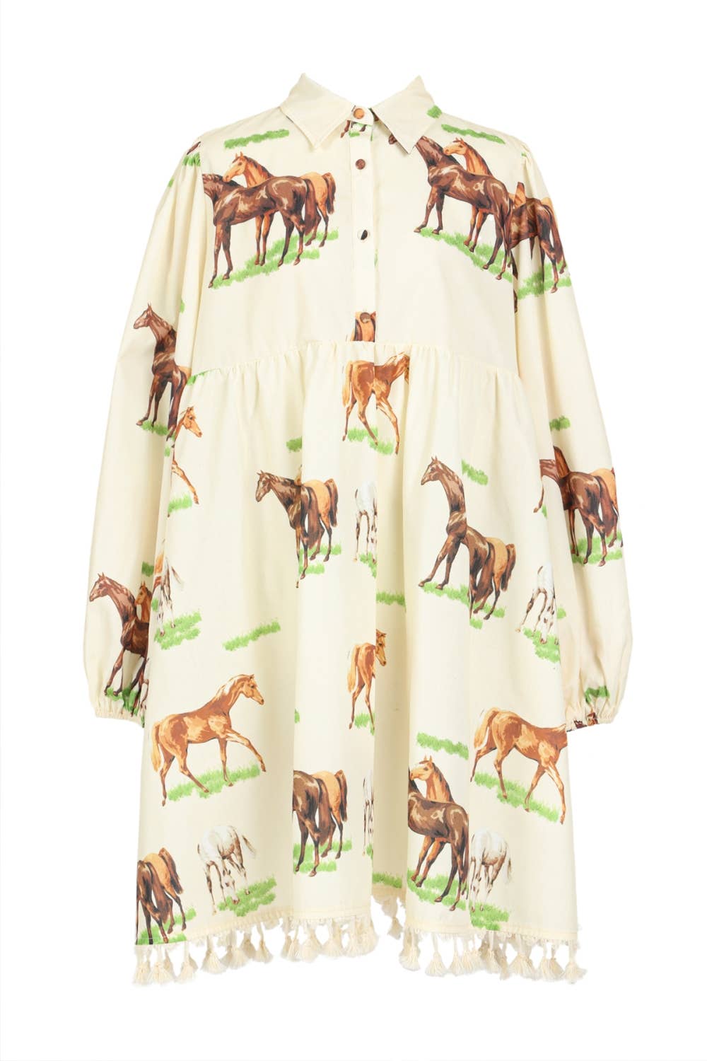 Wild Spirit Horse Print Dress