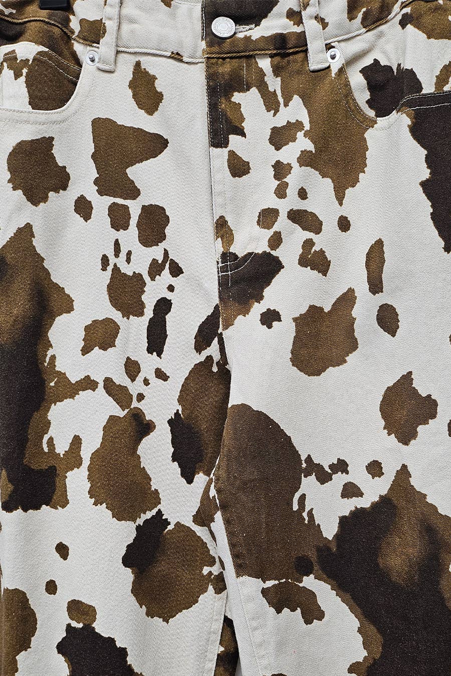 Cowhide Print Pants