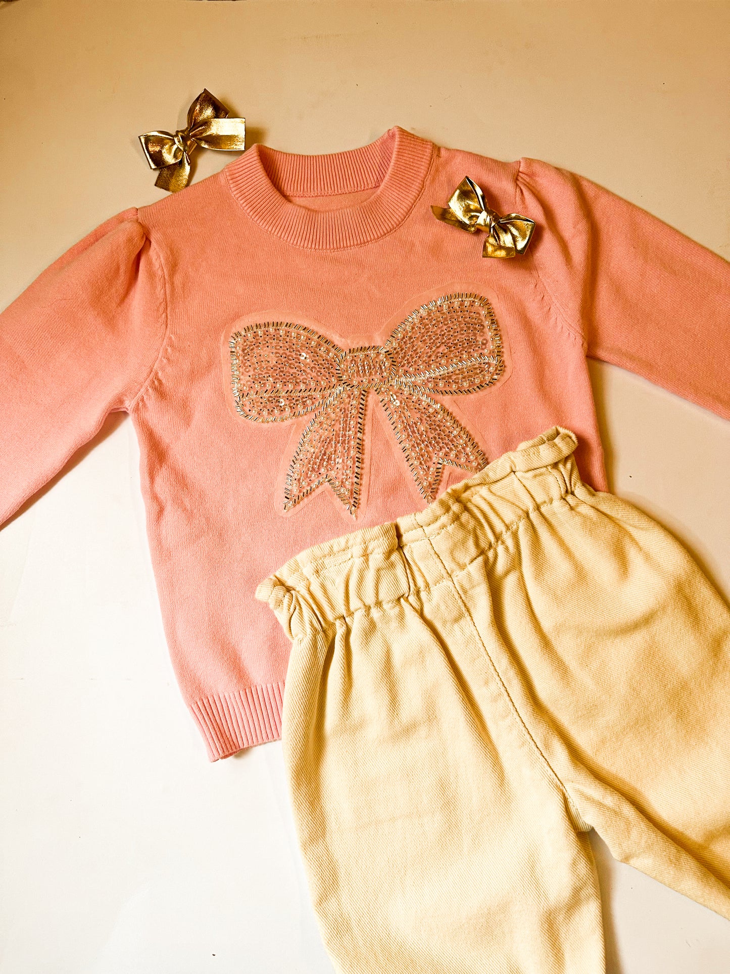 Kids Bow Sweater