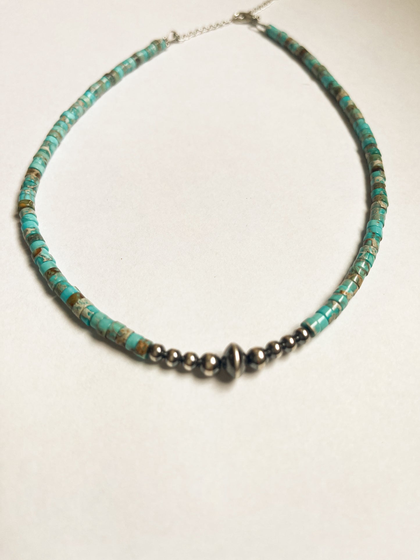 Genuine turquoise Navajo Necklace