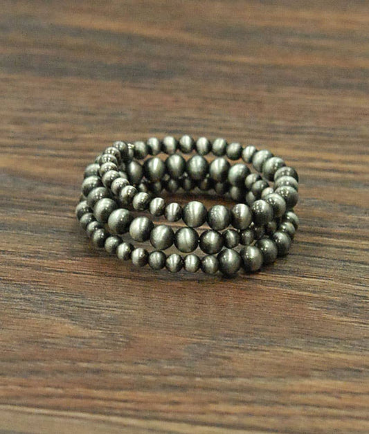 Handmade Navajo Bead Wrap Bracelet