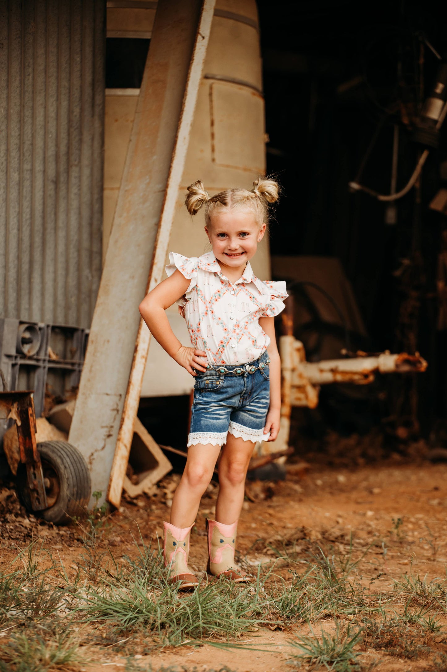 Pearl Snap Fringe Shirt