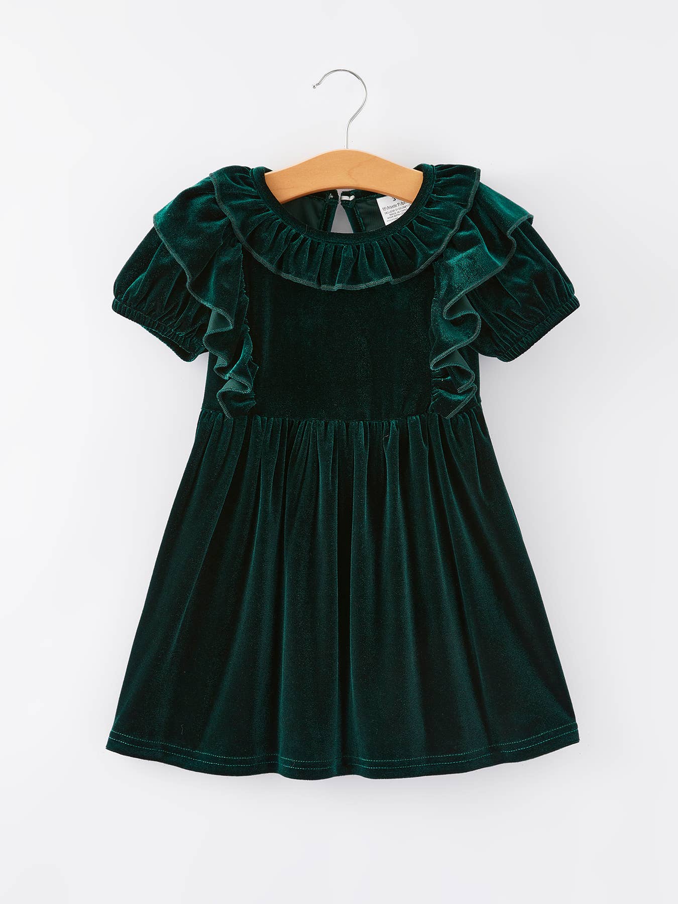Autumn Velvet Girls Dress