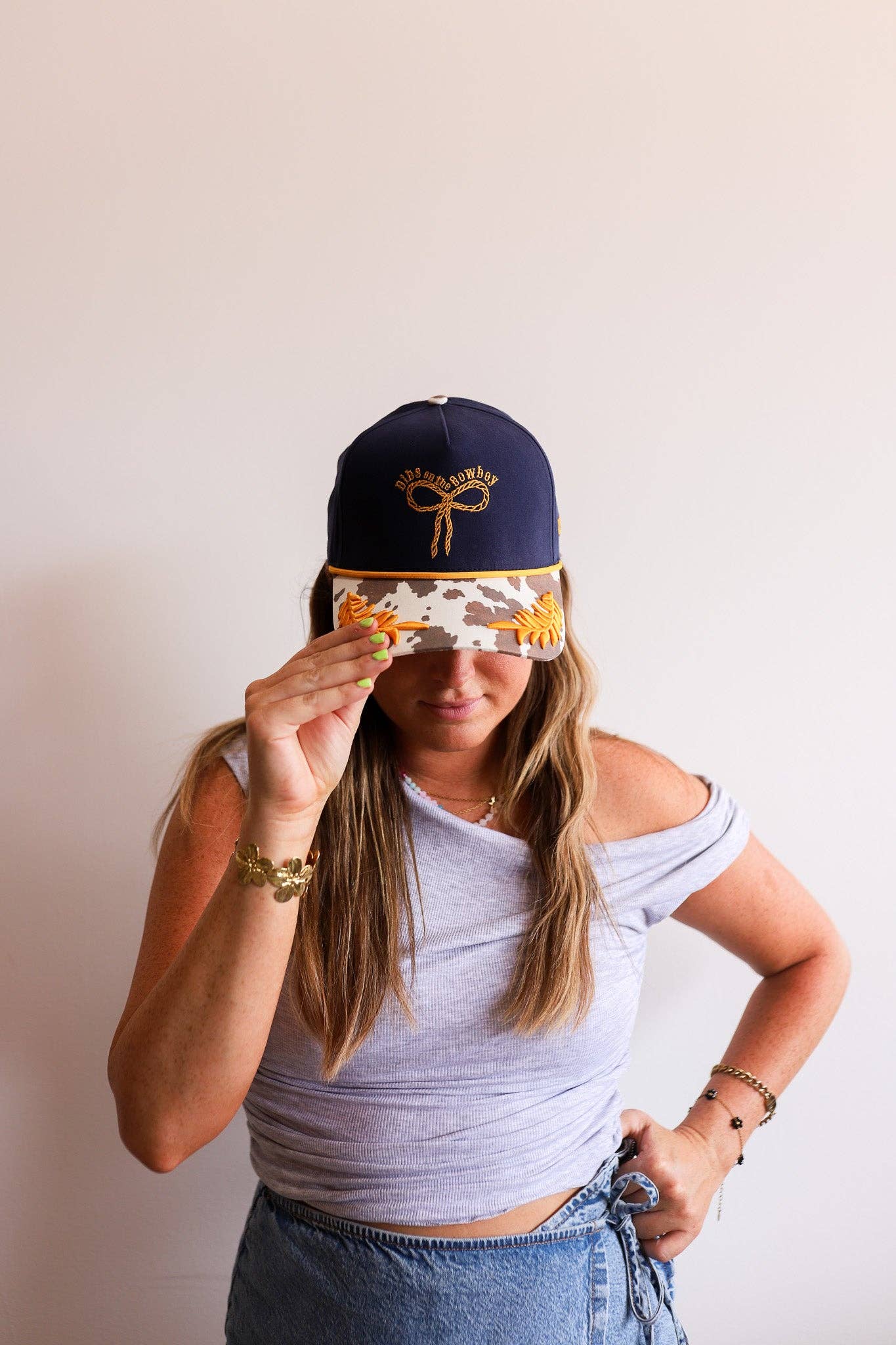 DIBS ON THE COWBOY TRUCKER HAT