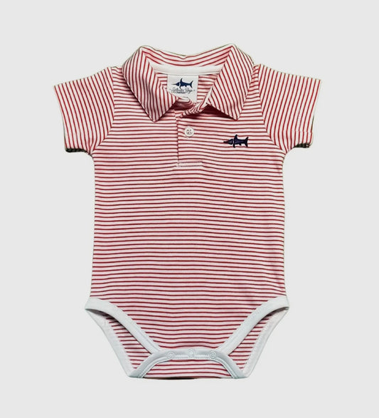 Striped Baby Boy Polo