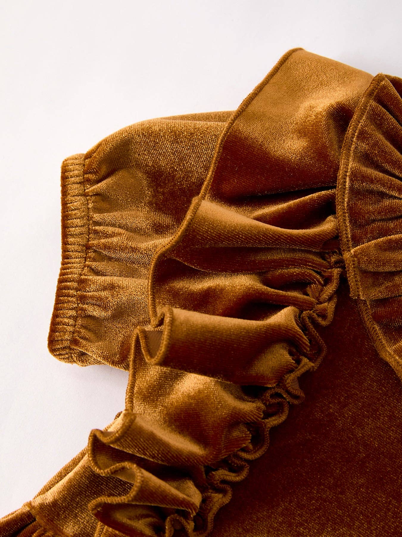 Autumn Velvet Girls Dress