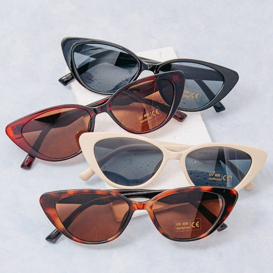 Narrow Cat Eye Sunglasses
