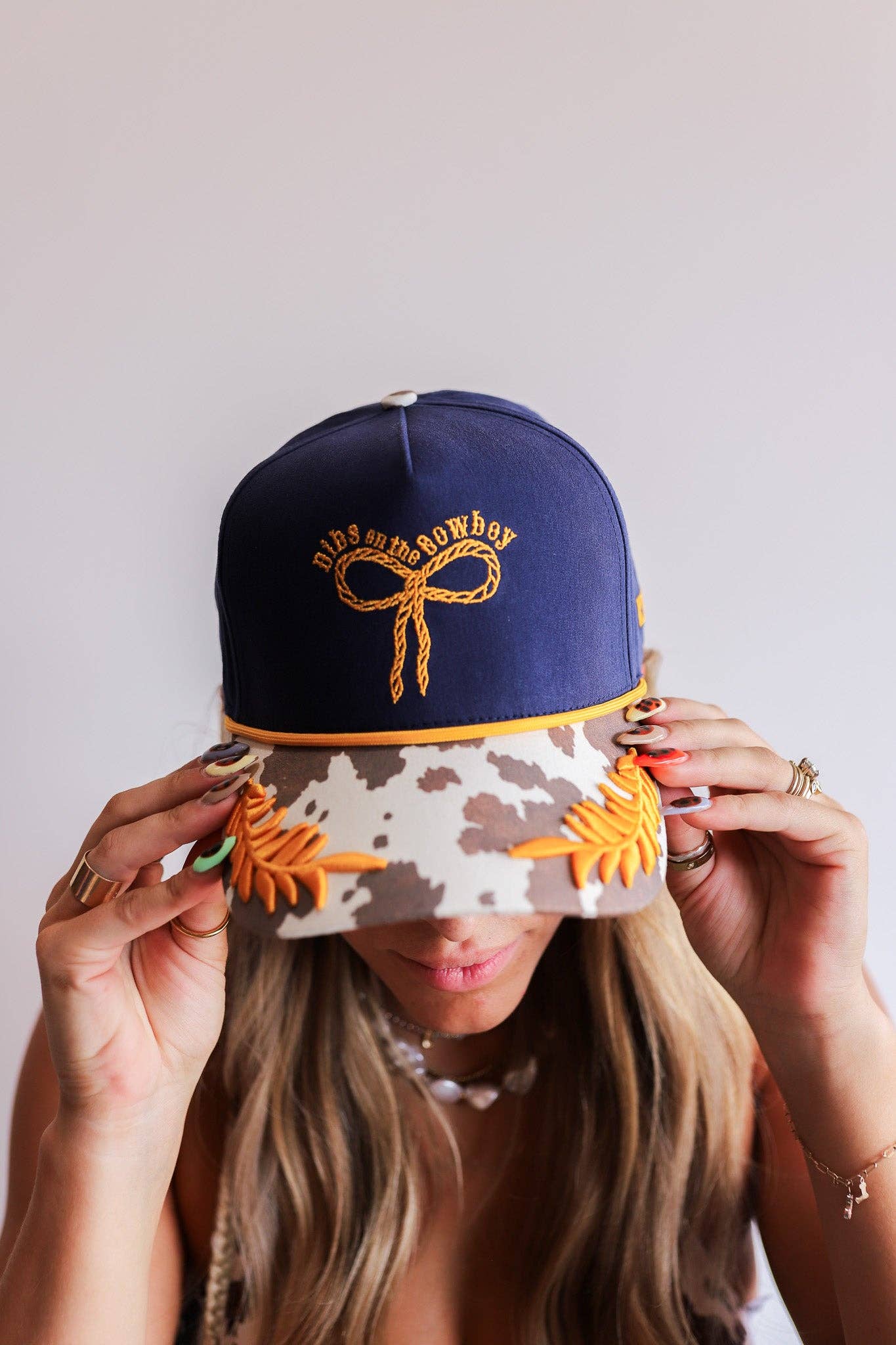 DIBS ON THE COWBOY TRUCKER HAT