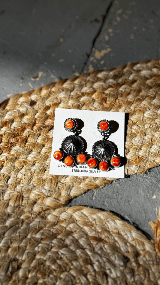 Canyon Fire Drop Earrings
