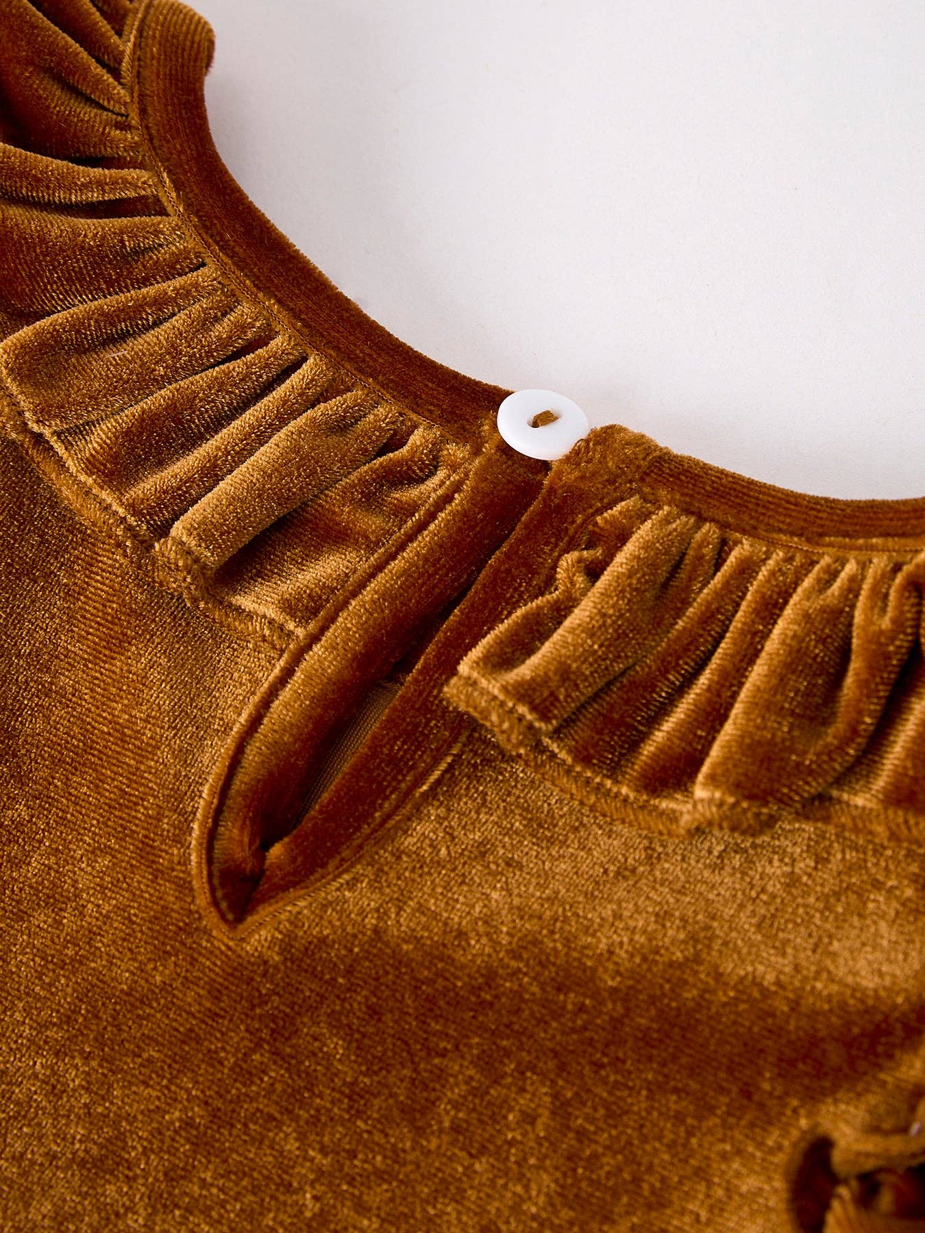 Autumn Velvet Girls Dress