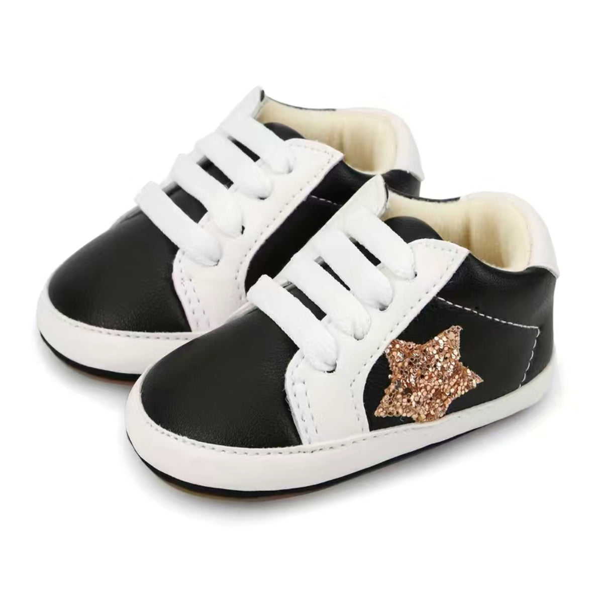 Star soft sole sneakers
