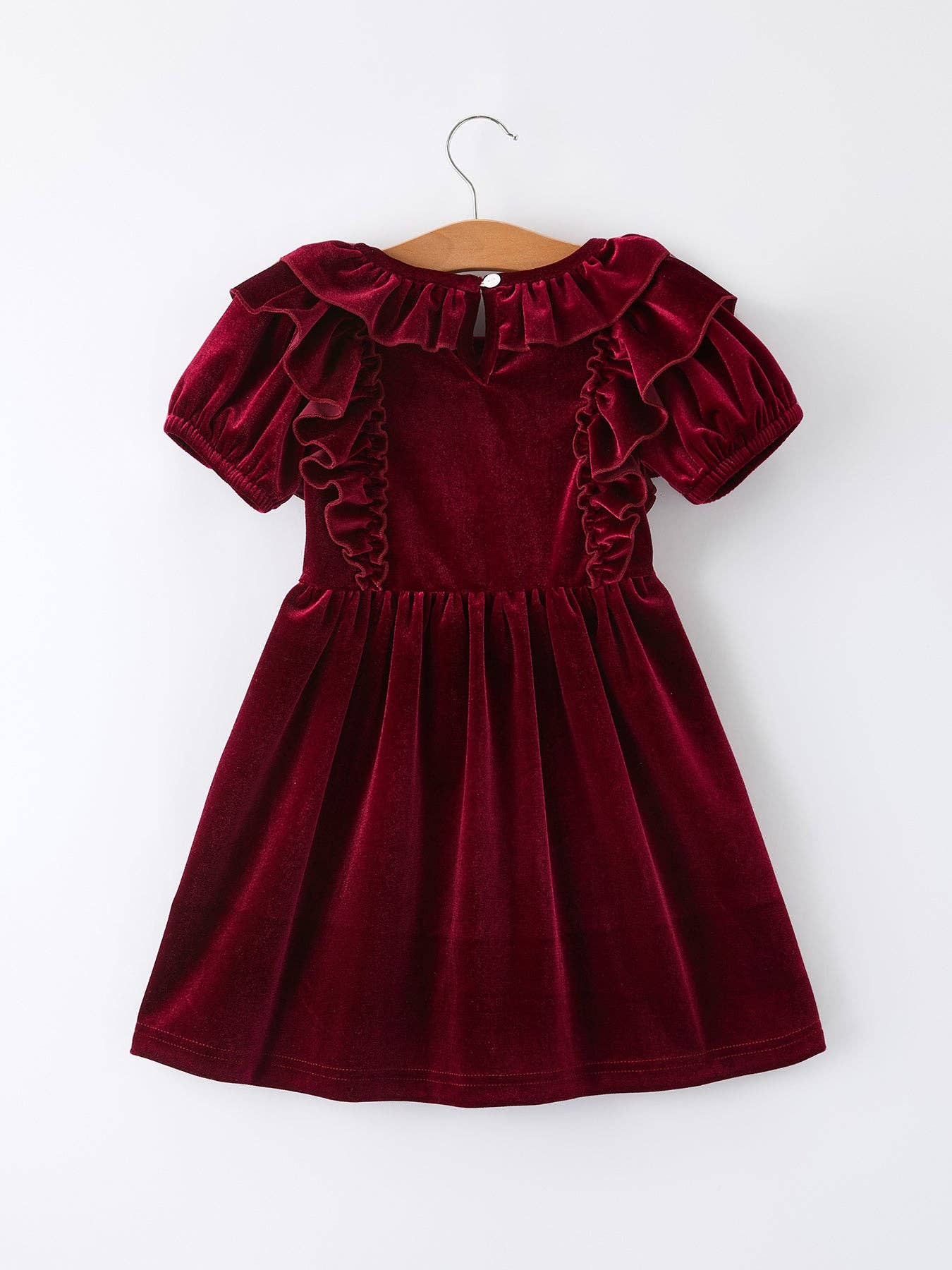Autumn Velvet Girls Dress