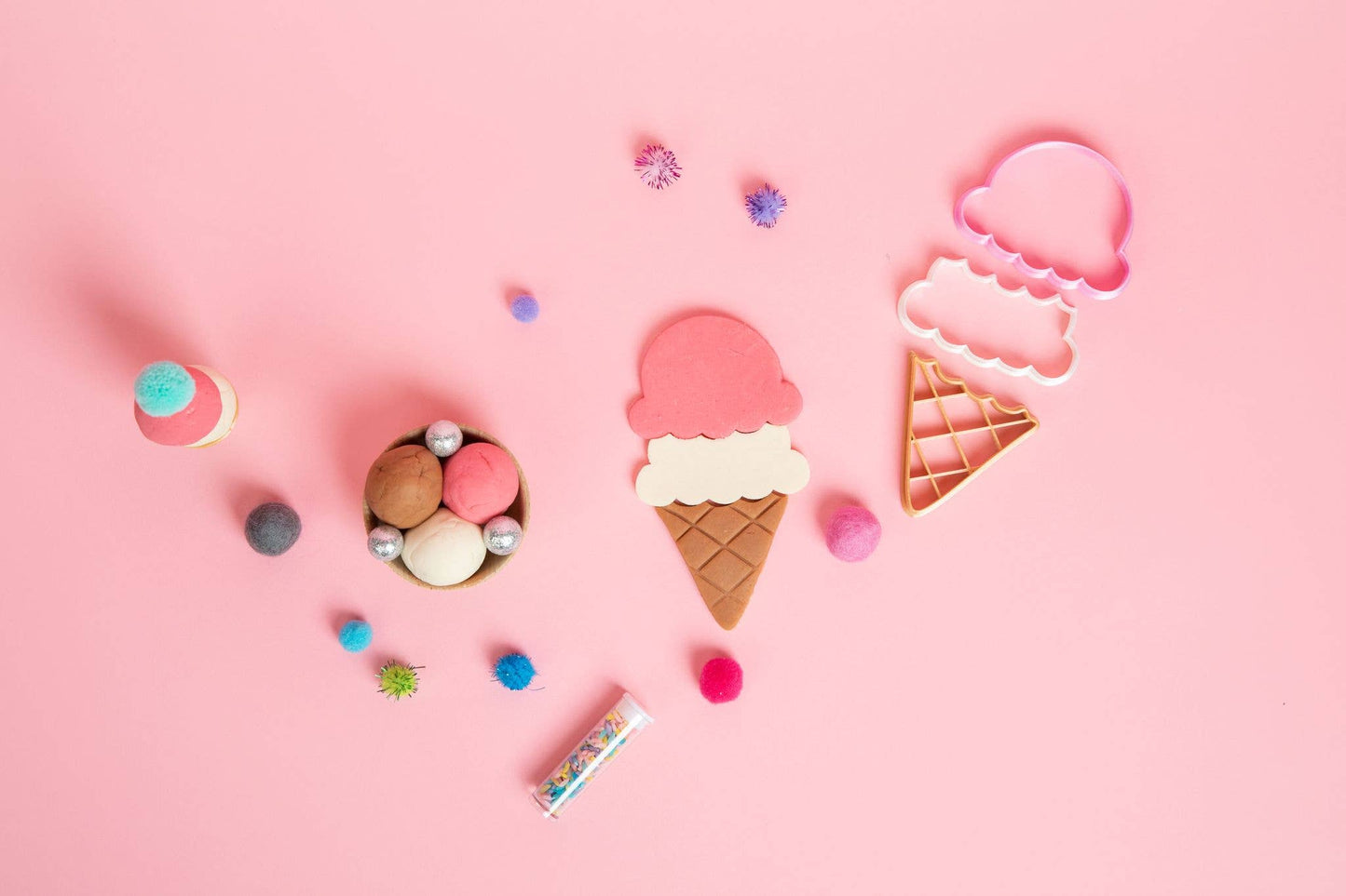 Ice Cream Playdough Kit