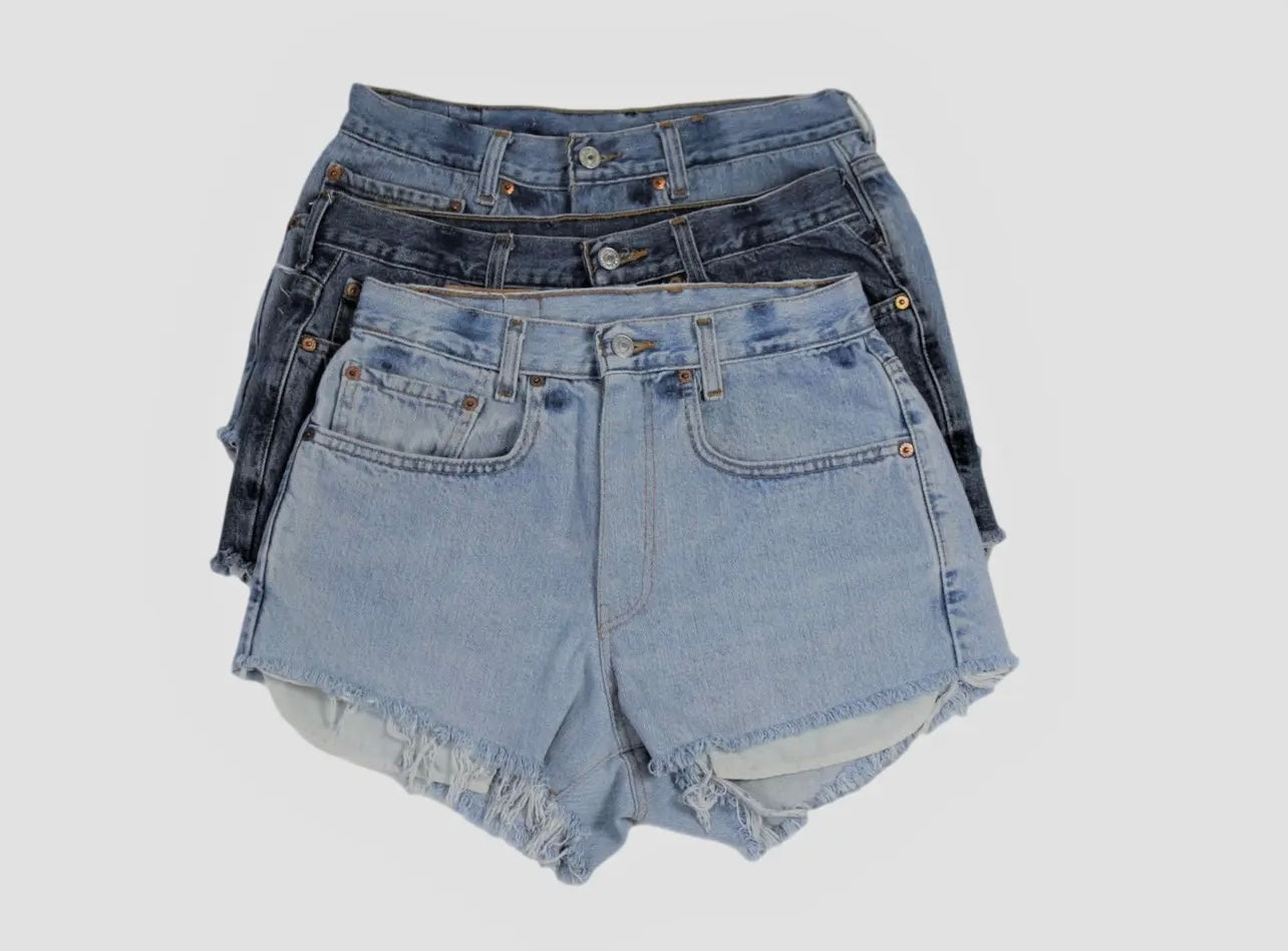 Distressed Levi Shorts