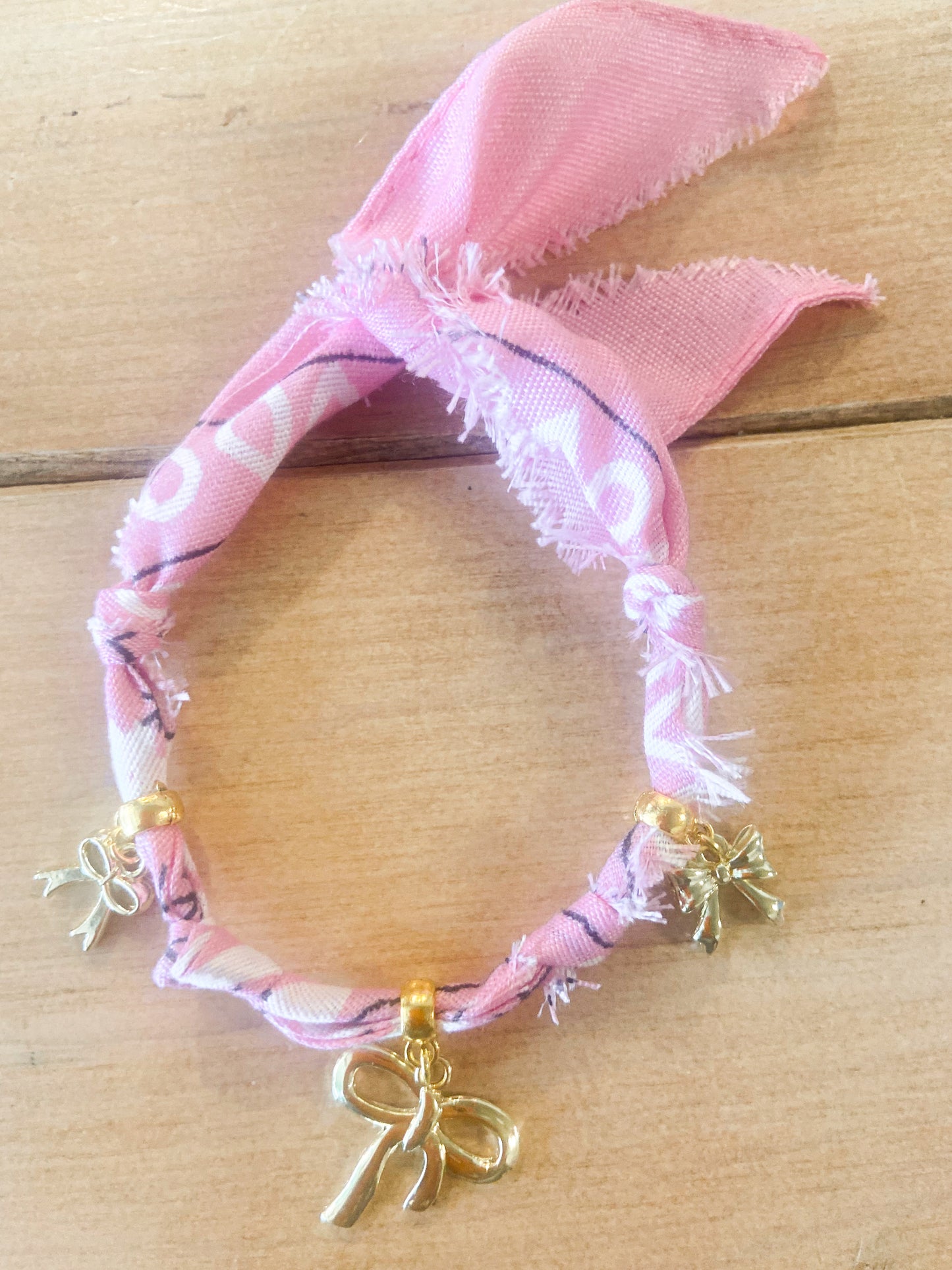 Charmed Bow Bandana Bracelet