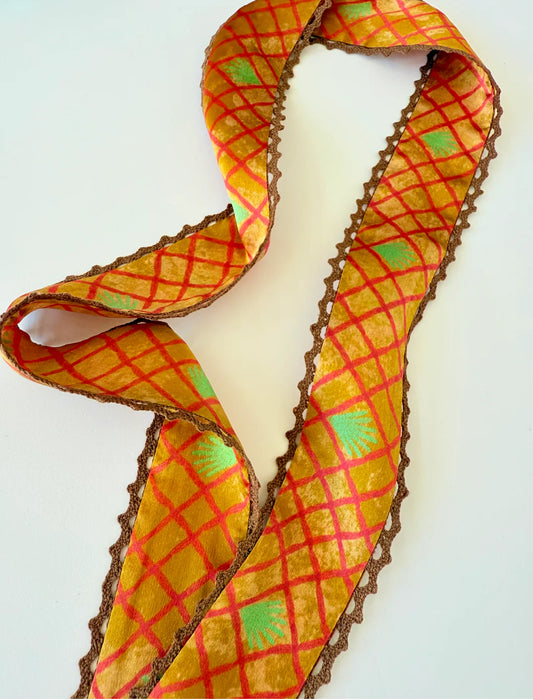 Painted in Plaid Twilly by Allie Falcon