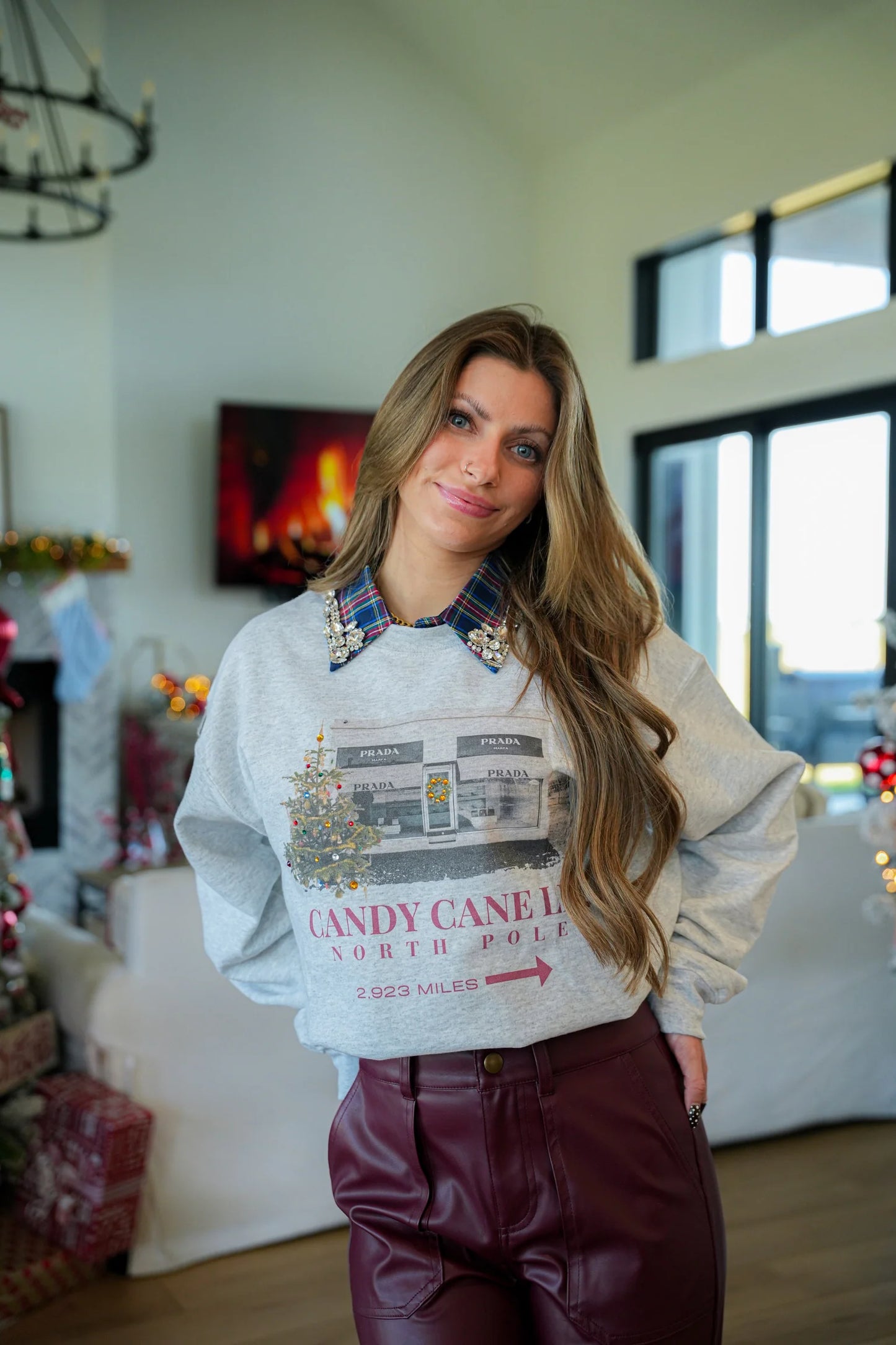 Candy Cane x Marfa Crewneck