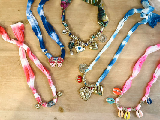 Bandana Charm Necklaces