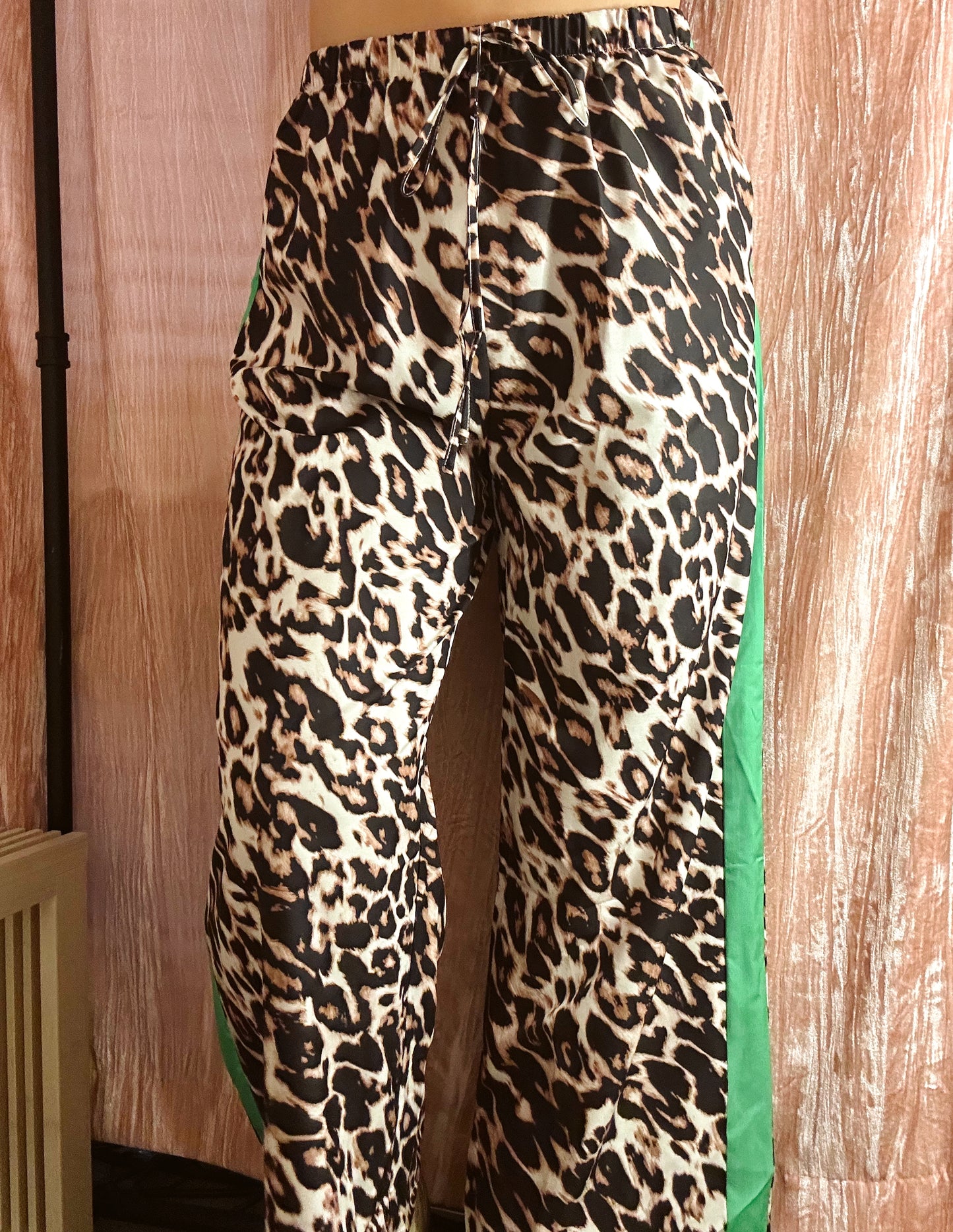 Leopard & Gobbler Green Pants
