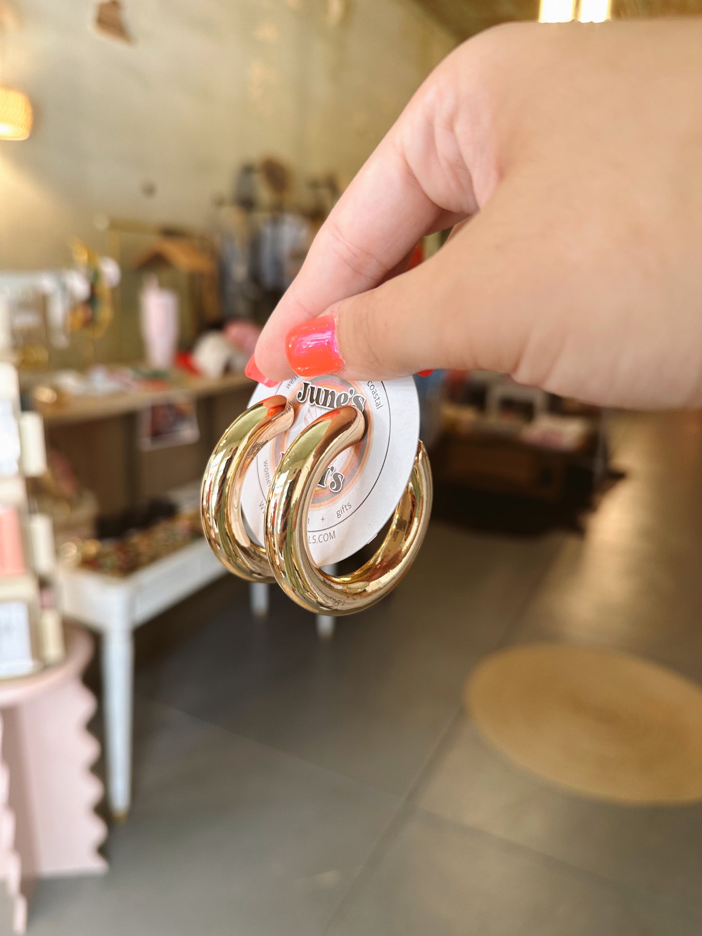 Gold Hoops